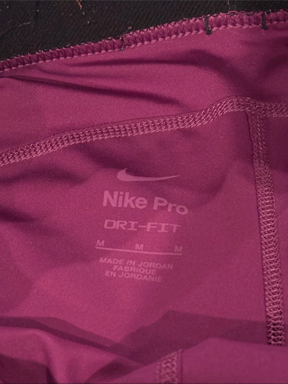 Nike Women's Magenta Pro Compression Training Shorts